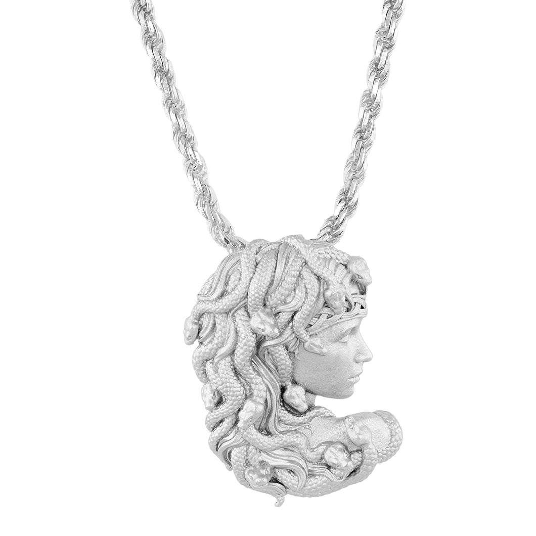 Medusa Pendant (.925 Silver)