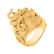 Load image into Gallery viewer, Medusa Ring (14K/18K Gold)
