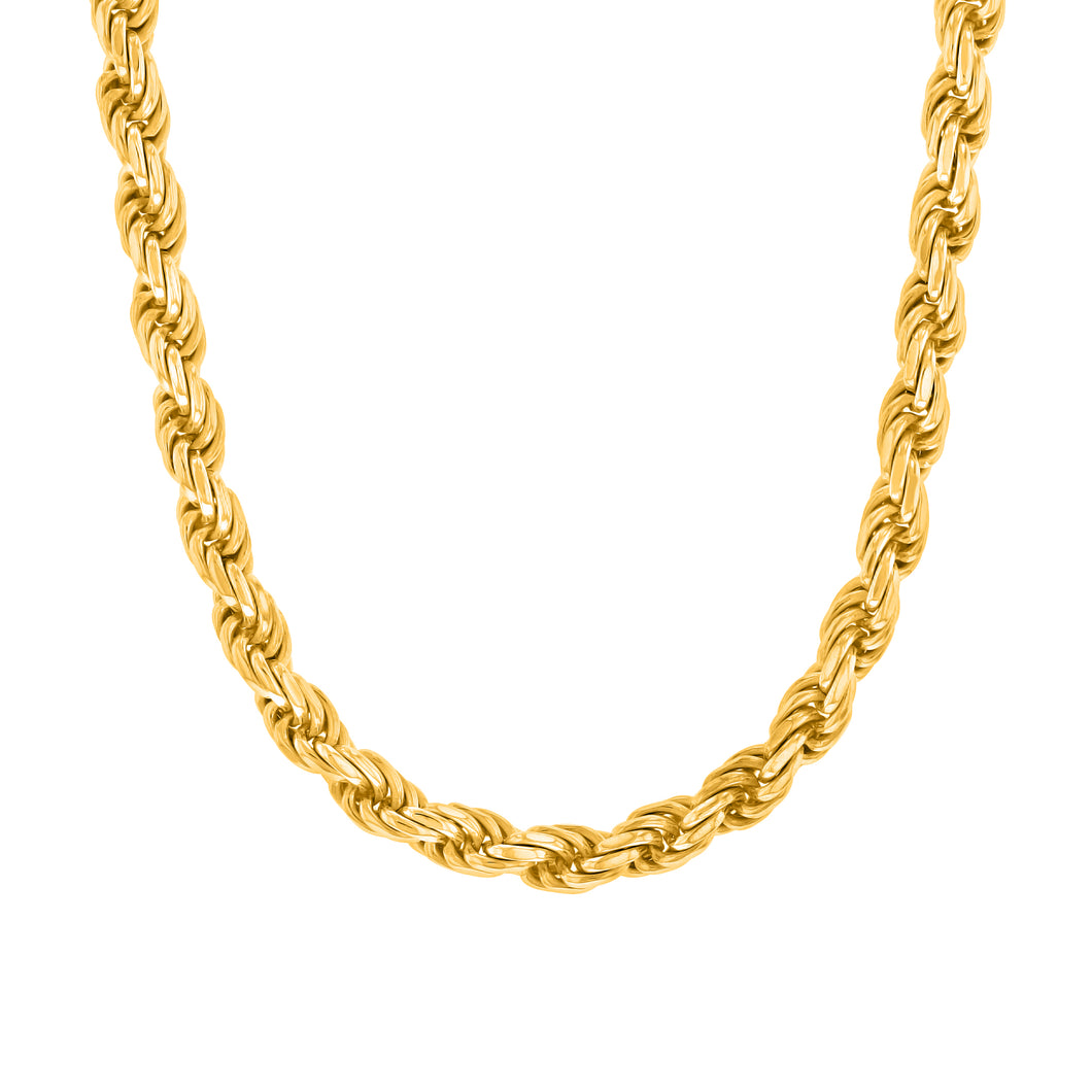 5mm Rope Chain (14K/18K Gold)