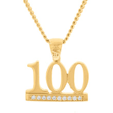 Load image into Gallery viewer, Micro 100 Pendant (14K/18K Gold &amp; Diamonds)
