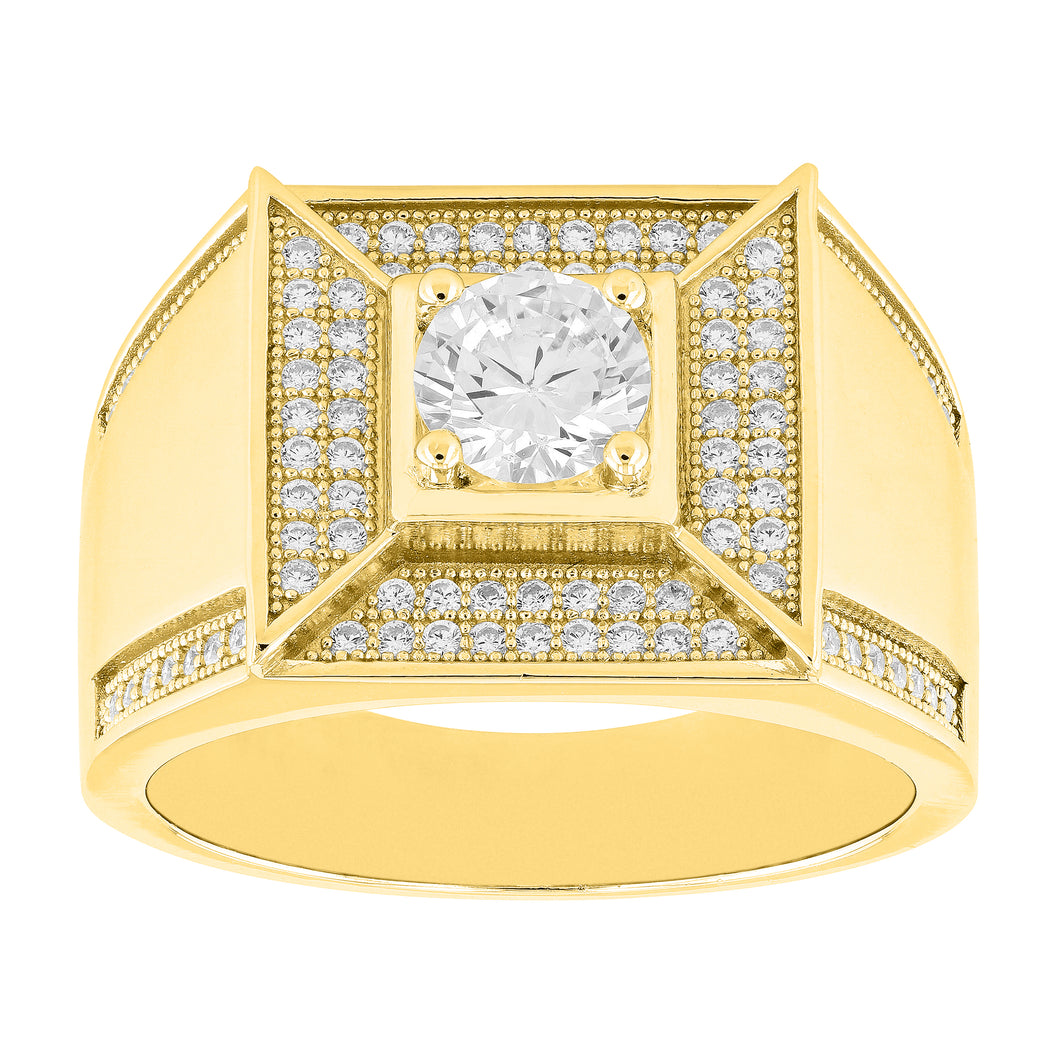 The Alexander Ring (14K/18K Gold & Diamonds)